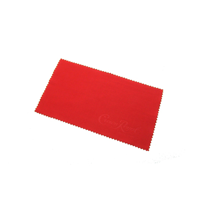 debossed microfiber cloth