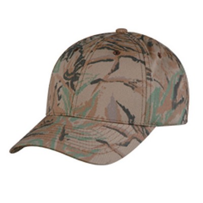 Low Crown Camouflage Cap