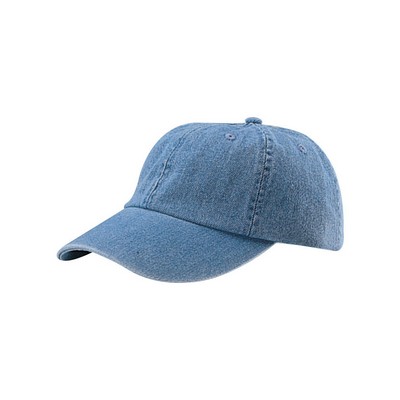 Unstructured 12 Oz. Denim Cap Garment Washed