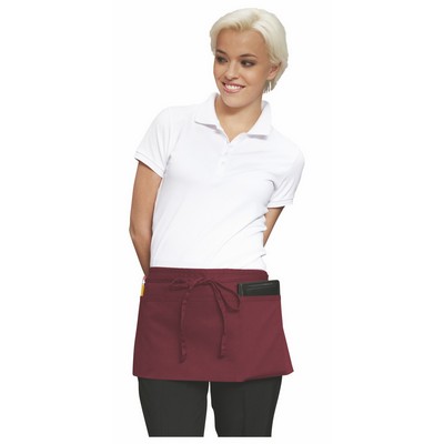 Maroon Waist Apron