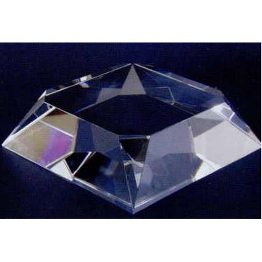 Crystal Beveled Base (5"x1 1/2")