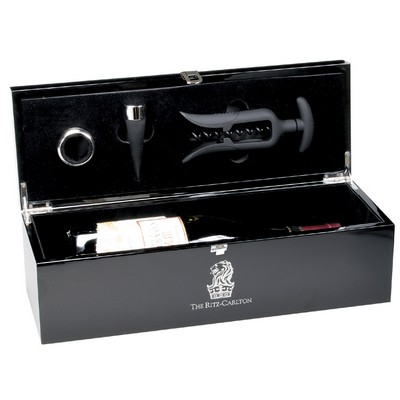 Carbon Fiber Finish Wine Gift Box