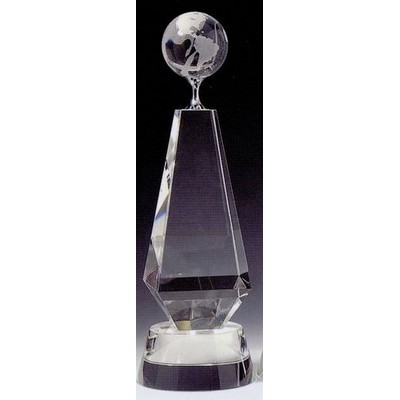 Globe Trophy (11"x3 9/16"x3 9/16")