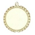 Medal, "Insert Holder" Laurel Wreath Design