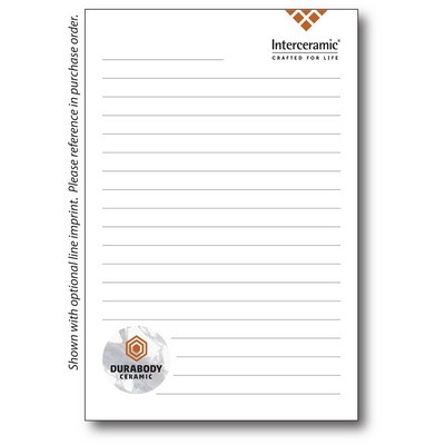 4" x 6" 25-Sheet Notepad