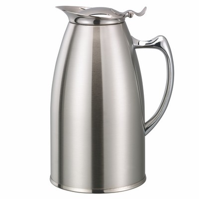 1.0 Liter Satin Foam-Lined Stainless Server