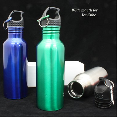 22 Oz Wide Mouth Stainless Bottle.