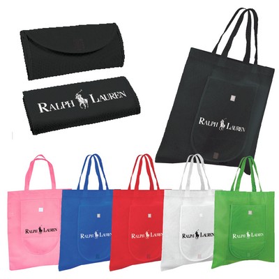 Non Woven Fold 'n Go Tote Bag (Spot Color)