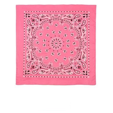 22" Pink Trainmen Bandana