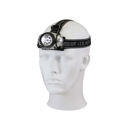 9-Bulb LED Headlamp