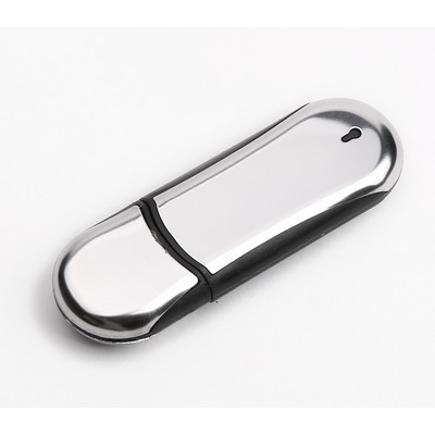 512 MB Metal Racetrack USB Flash Drive