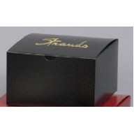 Tinted Gloss Black Tuck-It® One-Piece Folding Gift Box (6"x6"x4")