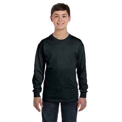 Gildan Youth Heavy Cotton™ Long-Sleeve T-Shirt