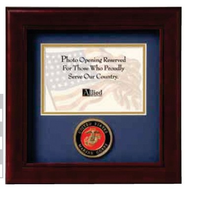 Marine Corps Medallion Picture Frame (8"x8")