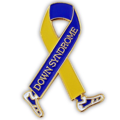 Down Syndrome Walk Lapel Pin