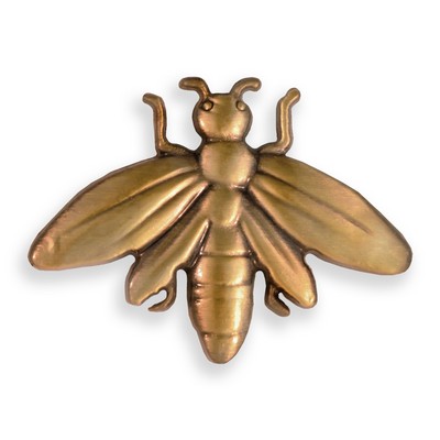 Antique Bronze Bee Insect Pin