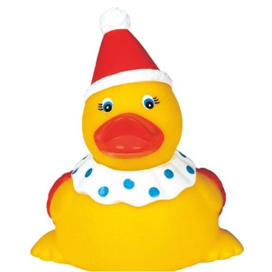 Rubber Happy Clown Duck©