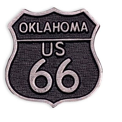 US Route 66 Oklahoma Lapel Pin