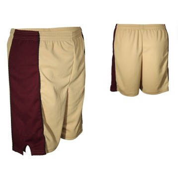 Youth Cool Mesh Short w/ Contrasting Side Panel & V-Notch (7" Inseam)