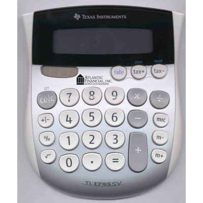 Texas Instruments 1795SV Classic Mini Desktop Everyday Calculator W/ SuperView