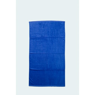 Velour Beach Towel (34" x 66") Royal Blue (Blank)