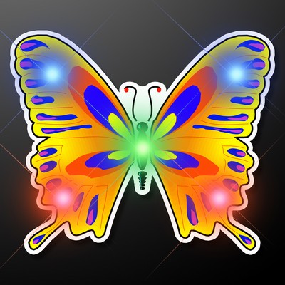 LED Butterfly Body Lights Pin - BLANK