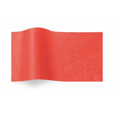 Mandarin Red Colored Wrapping Tissue (20"x30")