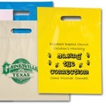 Custom Bag w/Fold-Over Top & Die Cut Handles (15"x20")