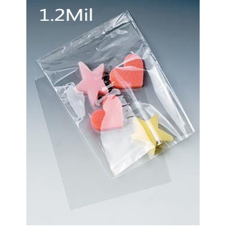 1.25 Mil Lay Flat Polyethylene Bag (3"x3")