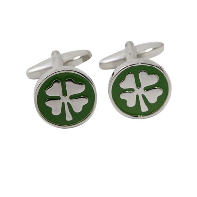 Four Leaf Clover Cufflinks