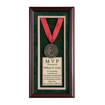 Framed Medallion Plaque - 16" - Wilshire