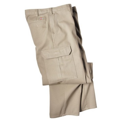 Dickies® Loose Fit Straight Leg Twill Cargo Work Pants