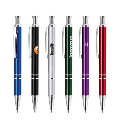 Translucent Click Action Ballpoint Pen