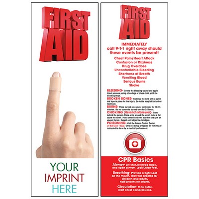 First Aid Bookmark