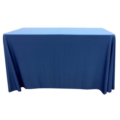 4' Premium PolyKnit™ Blank Throw Style Table Cover (48"x24"x29")