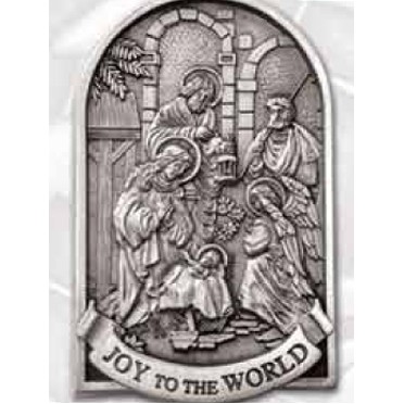 Mini Stock Design Joy to the World Pewter Ornament