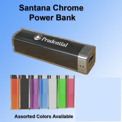 Santana Chrome Power Bank - 2000 mAh