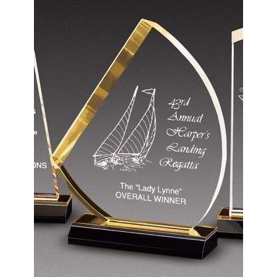 Reflections Sail Award, Large (6"x10")