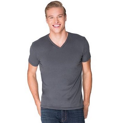 Men's Next Level Apparel® Sueded V-Neck T-Shirt