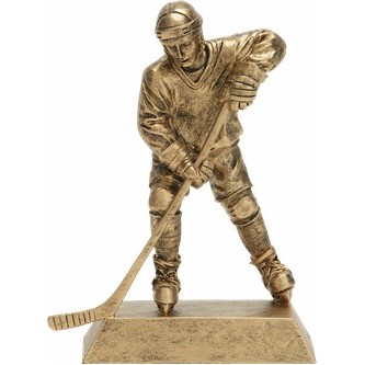 Signature Series Gold Male Hockey Figure - 8"