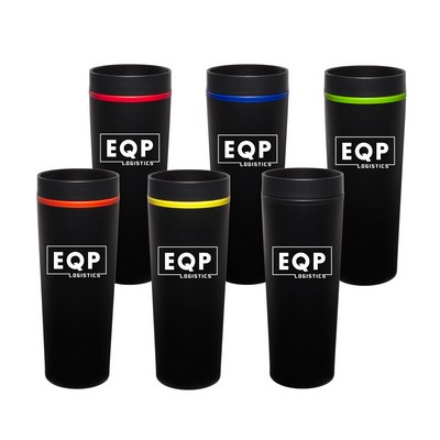 16 Oz. Matte Stainless Steel Tumbler