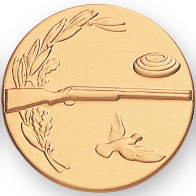 2" Skeet & Trap Stamped Medallion Insert Disc