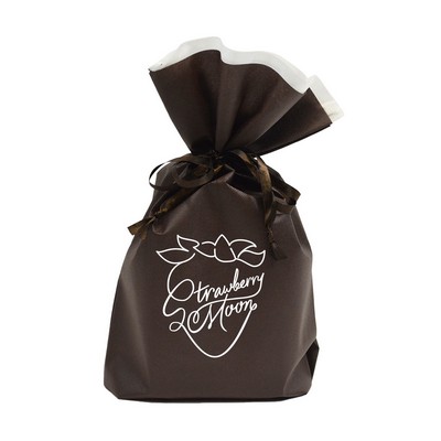 Chocolate Brown Non-Woven PP Pouch (12"x4"x16")