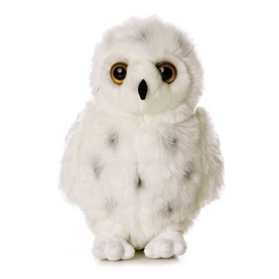 12" Snowy Owl Stuffed Animal