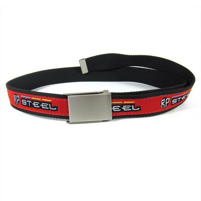 1-1/4" Woven Youth Military Belt - "Elite" Weave