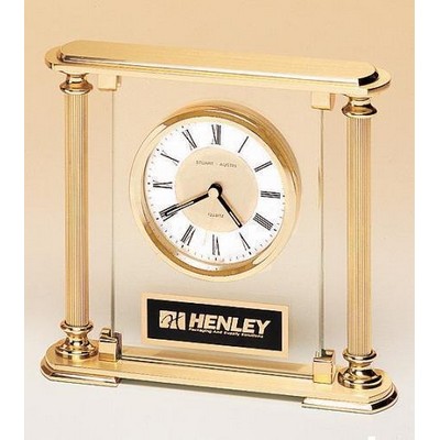 Classic Clock Award 6 5/8" W x 7 1/4" H