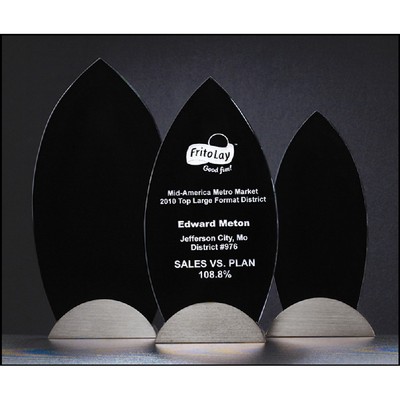 Flame Series Glass Award (3.75"x8 5/8")