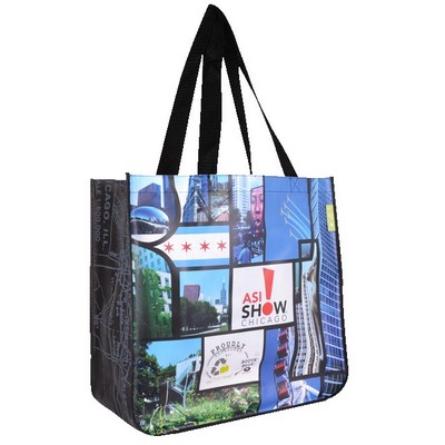 Lulu Laminated Bag (16"x 18"x 7")