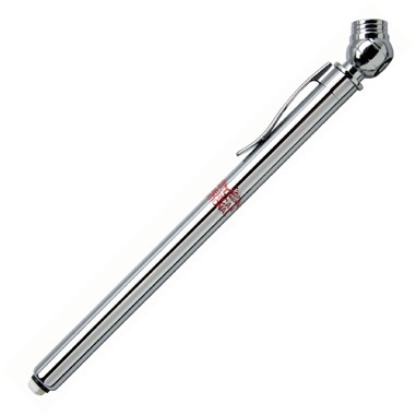 Chrome- Brass Tire Gauge