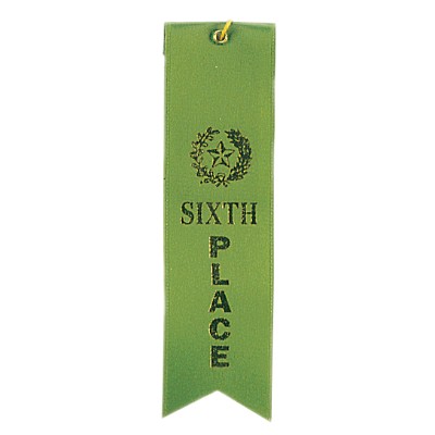 6th Place Green Ribbon